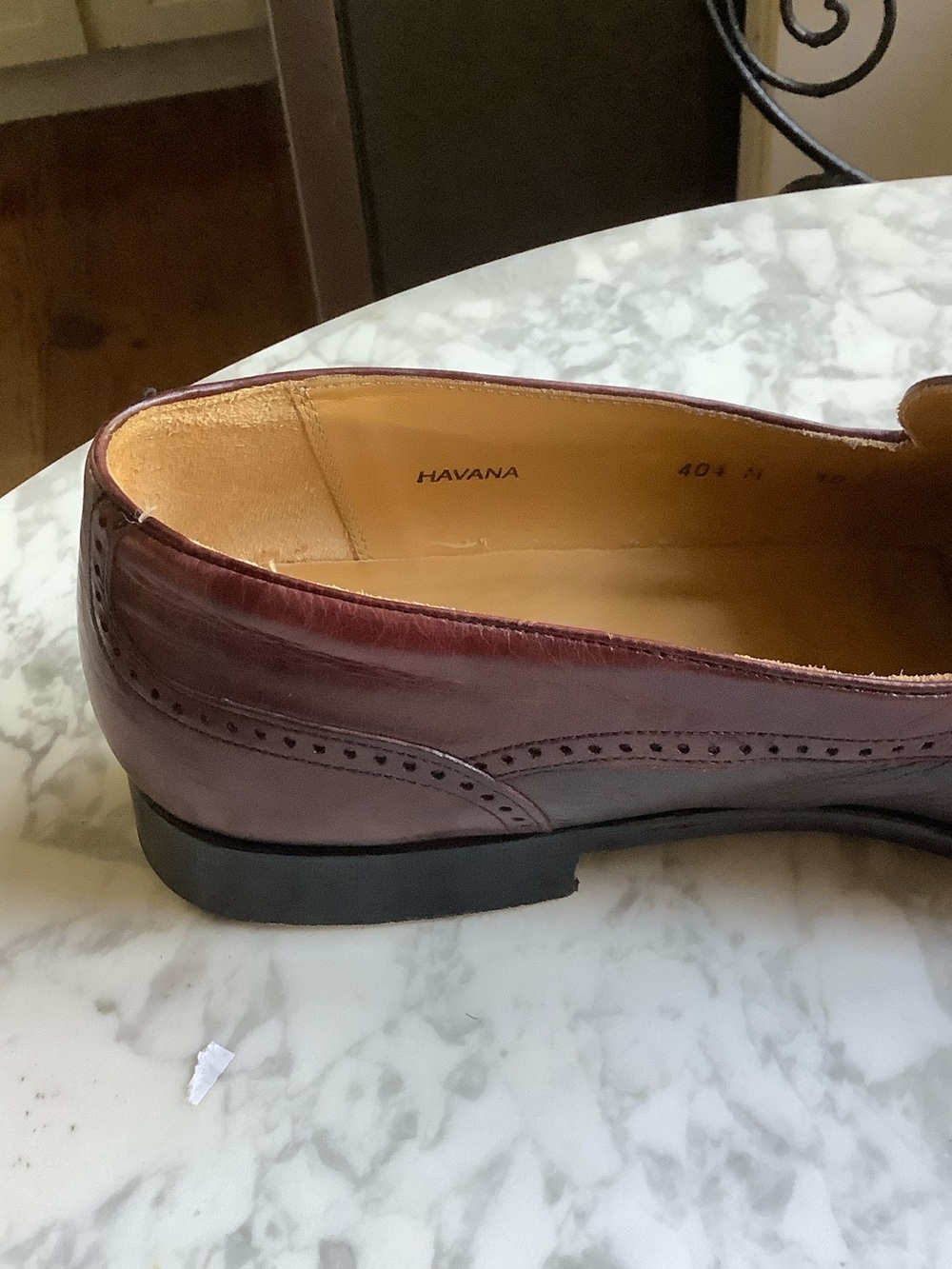 Mezlan Burgundy Tassel Slip-On Loafers - Picture 10 of 13